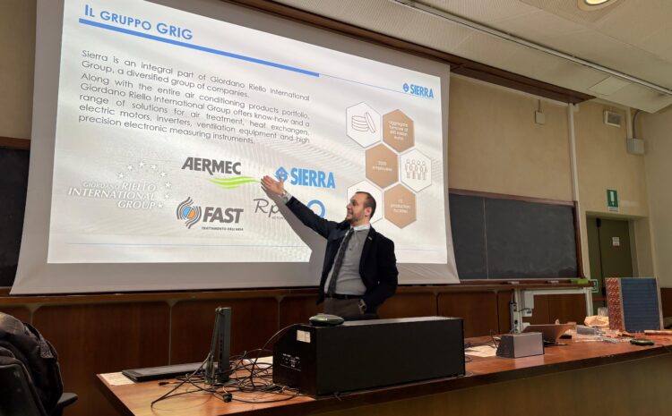  Sierra presents itself to the future engineers at the University of Padua